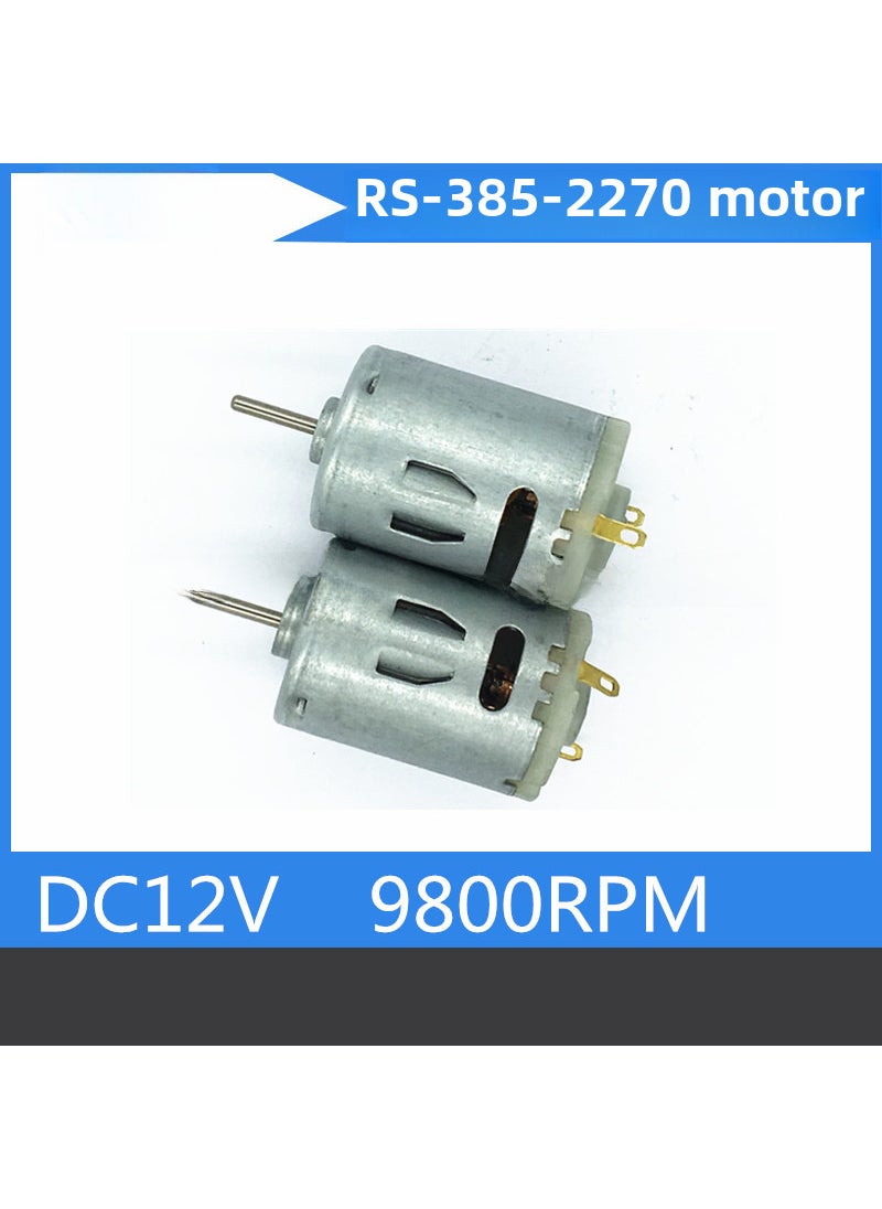 High-Speed 24V DC Motor R385 for Hair Dryer