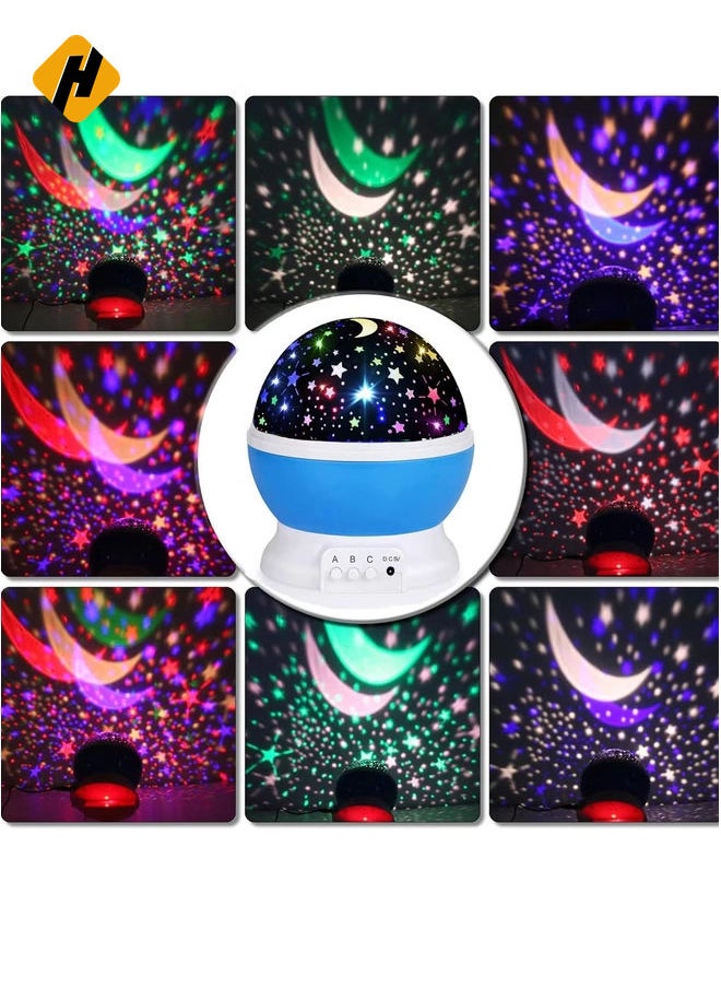 Night Lights for Kids – Star Light Projector with Glow in the Dark Stars, Aesthetic Room Decor, Perfect Christmas & Birthday Gifts for Kids