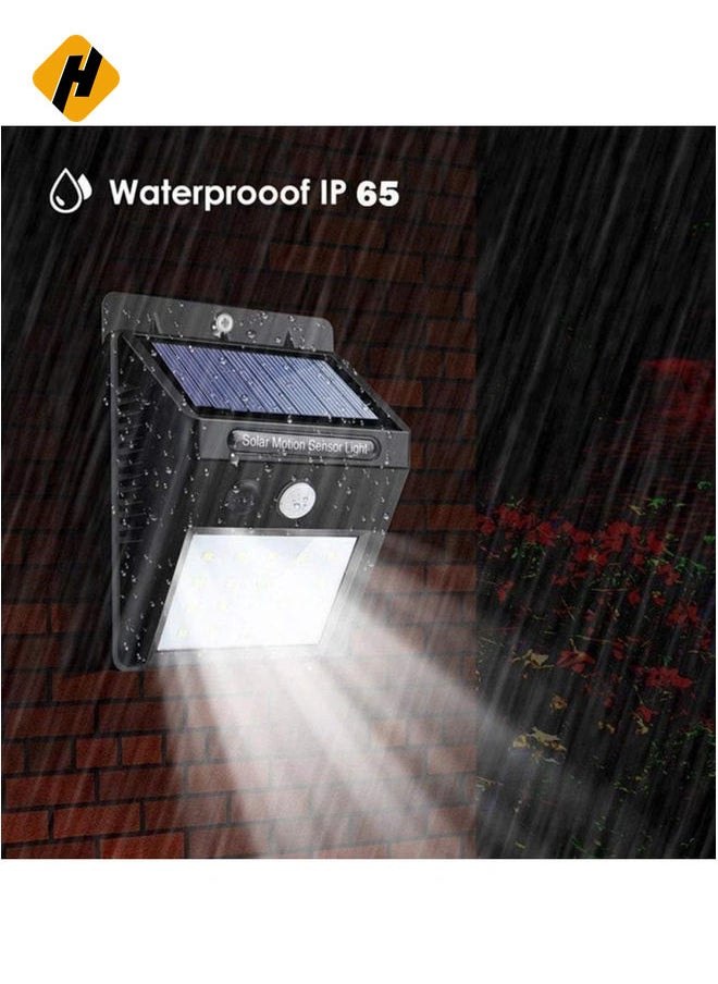 【4 pack】 35 LED Solar Lights Outdoor Waterproof Solar Motion Sensor Light Wireless Lights Outside Wall Lamp for Driveway Patio Garden Path