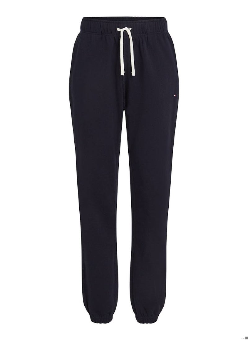 Men's Essential Terry Sweatpants - Cotton, Blue