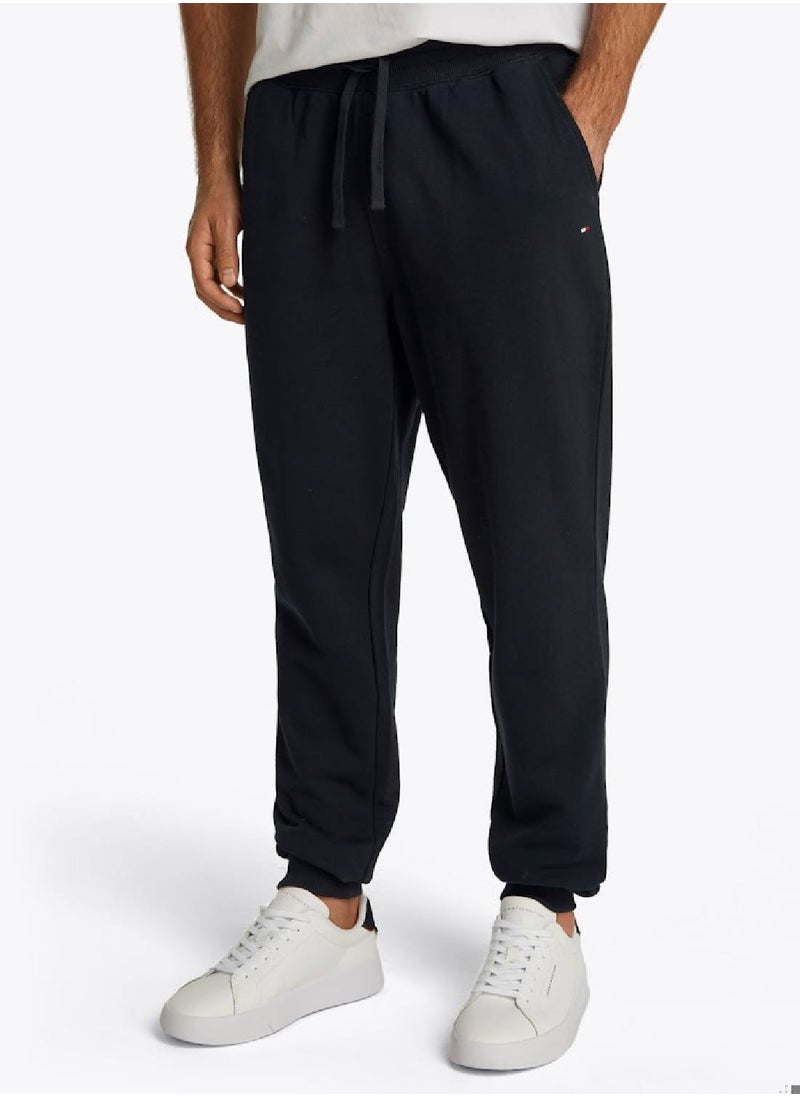 Men's Essential Terry Sweatpants - Cotton, Blue