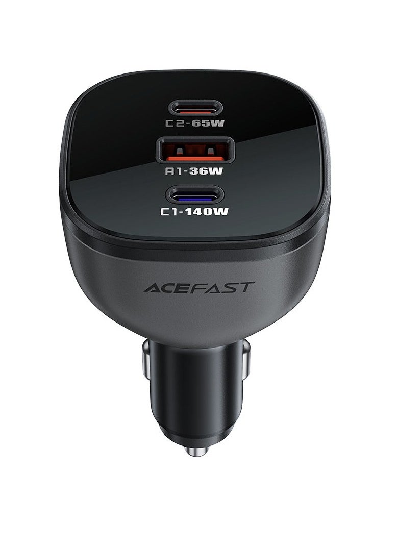 Fast Charge Car Charger B14 165W PD3.1 (2xUSB-C + 1xUSB-A)