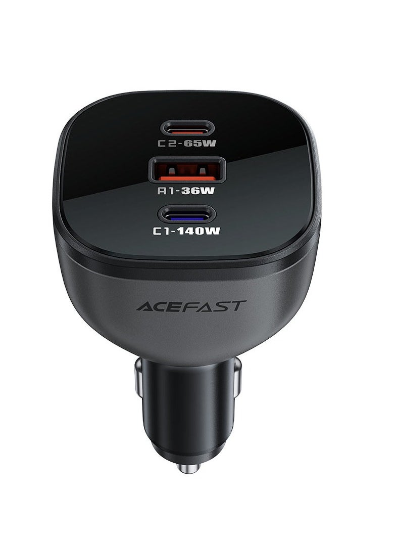 Fast Charge Car Charger B14 165W PD3.1 (2xUSB-C + 1xUSB-A)