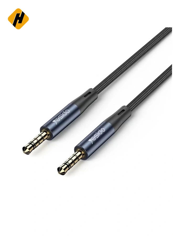 Yesido YAU43 3.5mm to 3.5mm AUX Audio Adapter Cable, Length: 1m YAU43