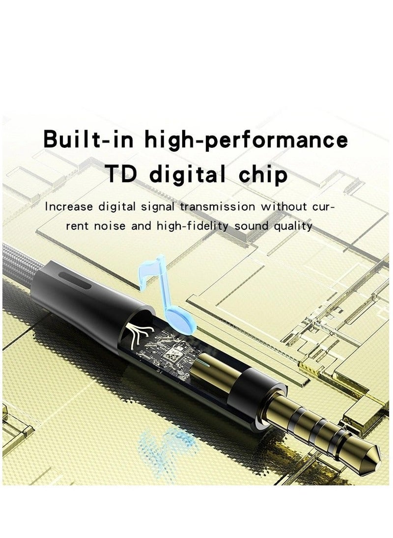 Yesido YAU43 3.5mm to 3.5mm AUX Audio Adapter Cable, Length: 1m YAU43