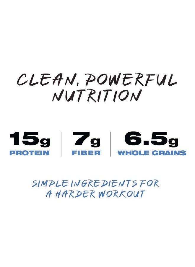 Clean Bar 15G Of Protein 7G Fiber 6.5G Of Whole Grains Nongmo Dark Chocolate Sea Salt 1.98 Ounces 12Pack