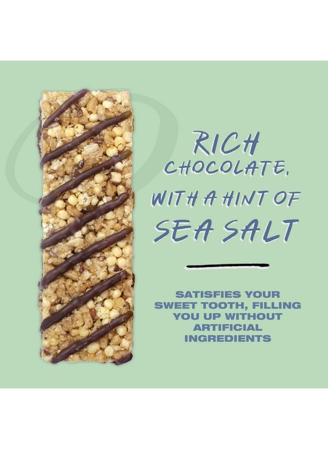 Clean Bar 15G Of Protein 7G Fiber 6.5G Of Whole Grains Nongmo Dark Chocolate Sea Salt 1.98 Ounces 12Pack