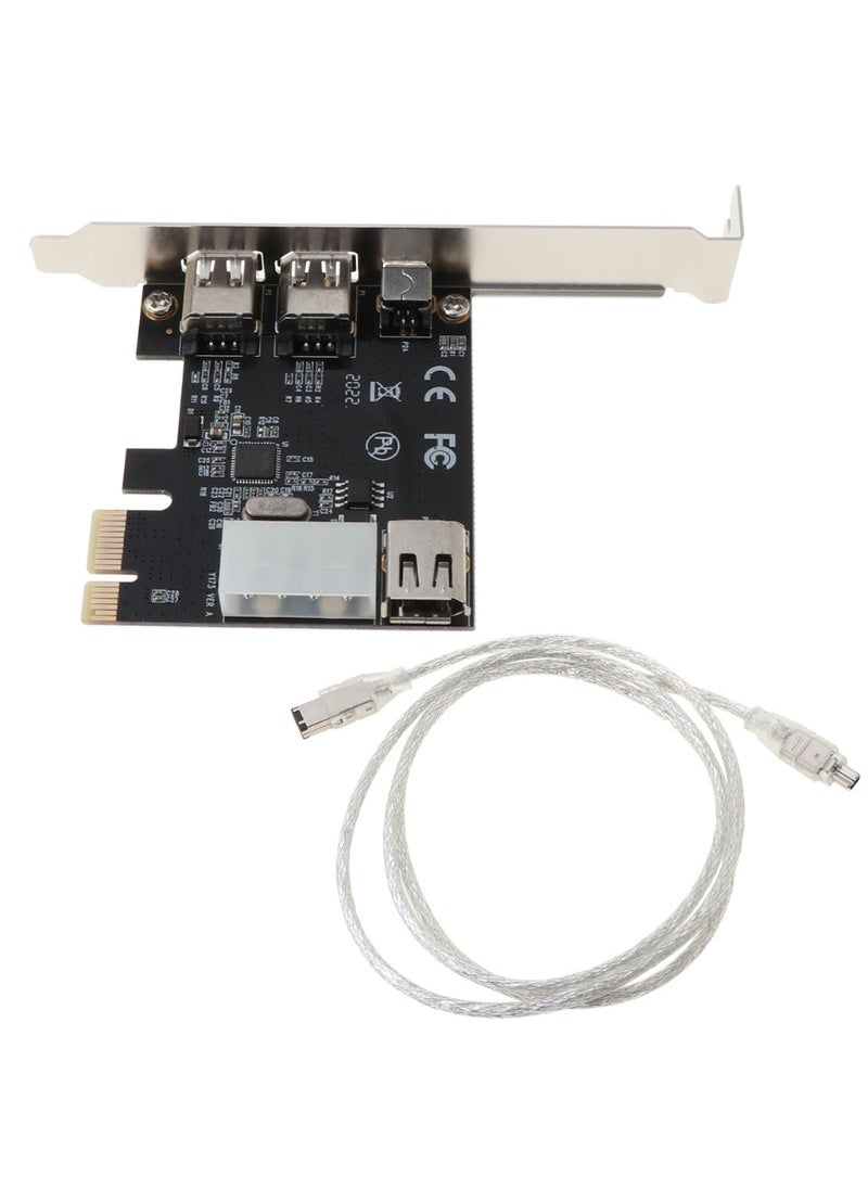 PCI-E 1394 DV Capture Card, PCIE Bus Small plate