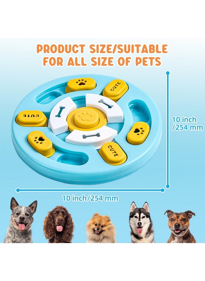 Dog Puzzle Toys With Black Light, Interactive Dog Food Feeder With Squeaky Iq Training, Slow Feeder, Mentally Stimulation Toys For Large Medium Small Dog Puppy Cat