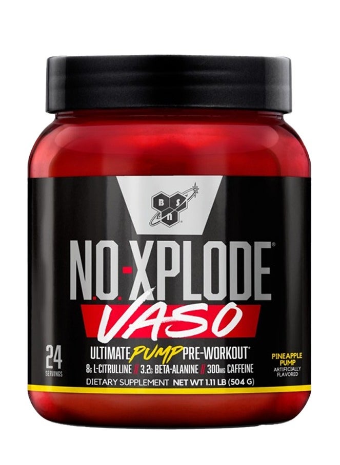 NO-Xplode Vaso Pump, 1.11 lb – Pineapple Pump Flavor