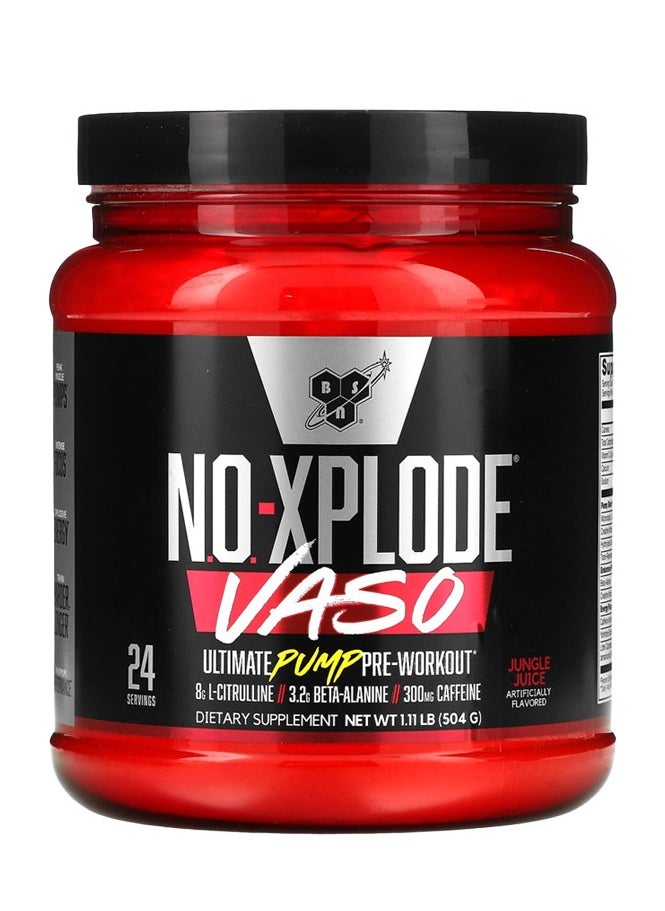 NO-Xplode Vaso Pump, 1.11 lb – Jungle Juice Flavor