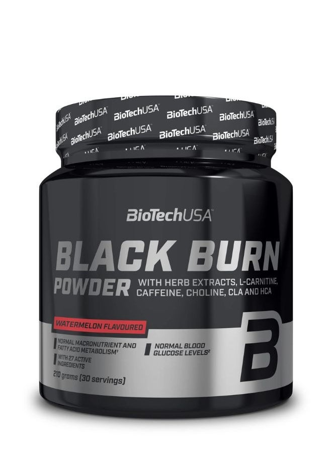 BioTechUSA Black Burn Pow – Watermelon (210g)