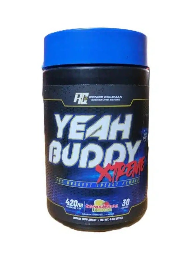 Ronnie Coleman, Yeah buddy Xtreme,Strawberry Lemonade, 129g, 30S