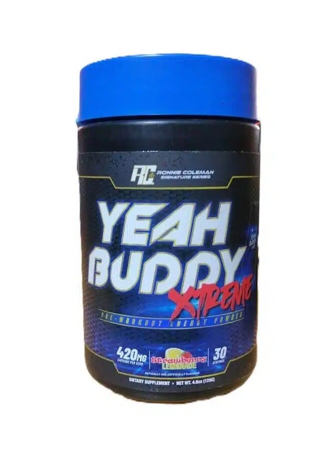 Ronnie Coleman, Yeah buddy Xtreme,Strawberry Lemonade, 129g, 30S