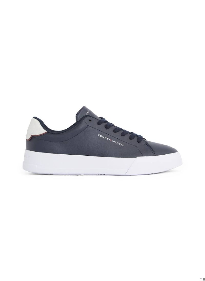 Men's Th Court Sneakers - Leather, Blue