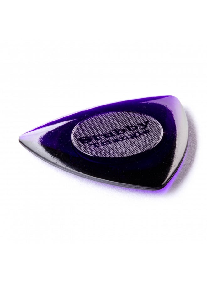 JIM DUNLOP Tri Stubby®, Dark Purple, 3.0mm, 6/Player's Pack