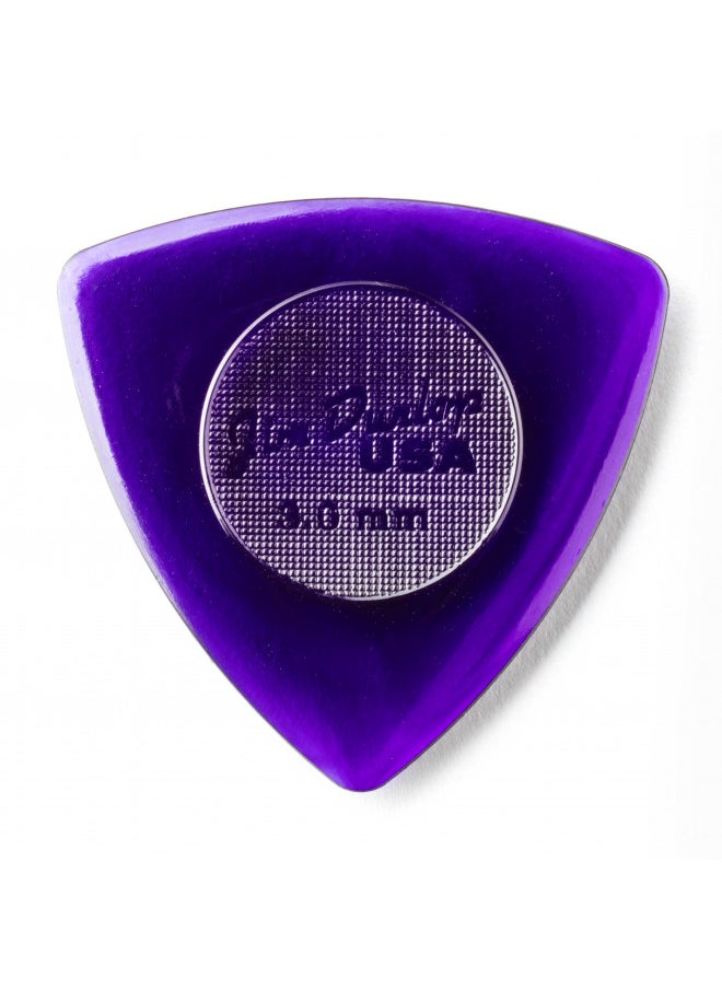 JIM DUNLOP Tri Stubby®, Dark Purple, 3.0mm, 6/Player's Pack