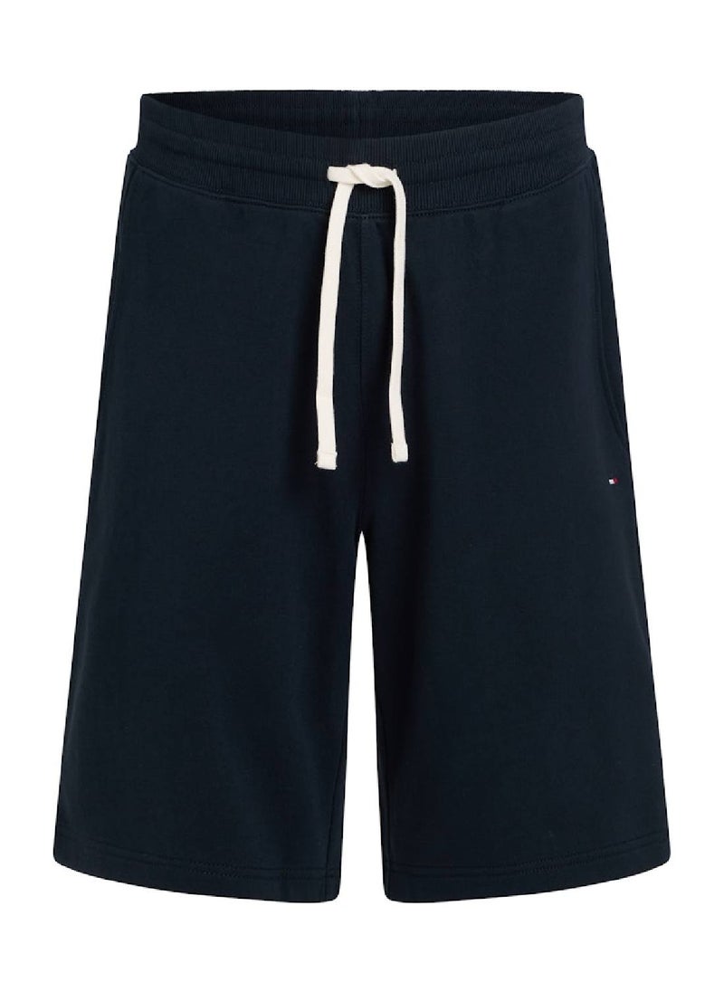 Men's Essential Terry Sweatshorts - Cotton, Blue