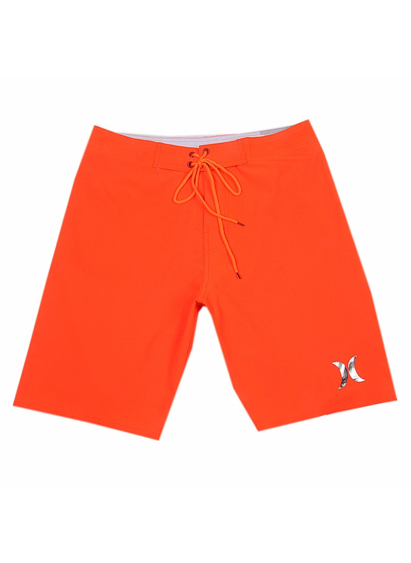 Solid Stretch Quick Dry Mens Surf Shorts 2023 Orange