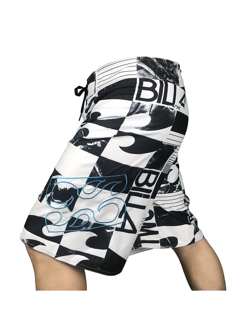 2020 Summer Mens Quick Dry Surfing Beach Pants ASFTWO Casual Shorts Cross-border E-Commerce Advantage Blue