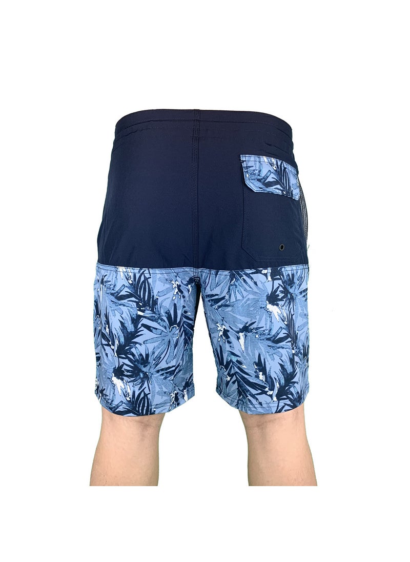 2020 Mens Quick-Dry Surf Shorts Elastic Waterproof Blue