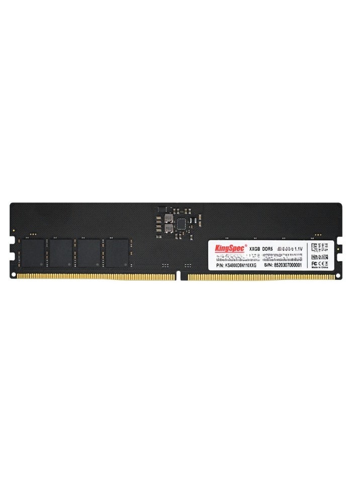 DDR5 16GB Desktop Memory RAM 288-pin DIMM 5600MHz Compatible Intel And AMD System