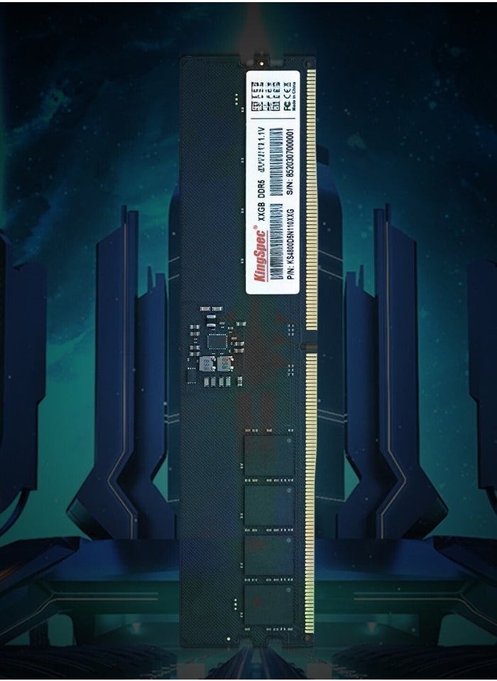 DDR5 16GB Desktop Memory RAM 288-pin DIMM 5600MHz Compatible Intel And AMD System