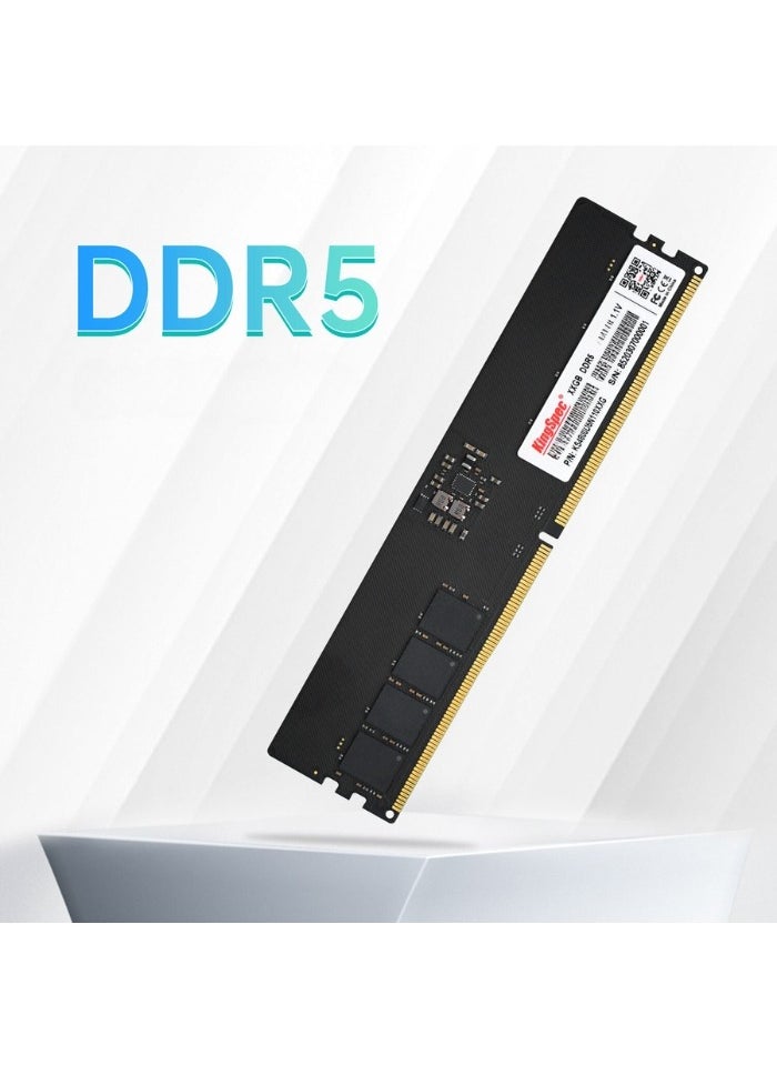 DDR5 16GB Desktop Memory RAM 288-pin DIMM 5600MHz Compatible Intel And AMD System