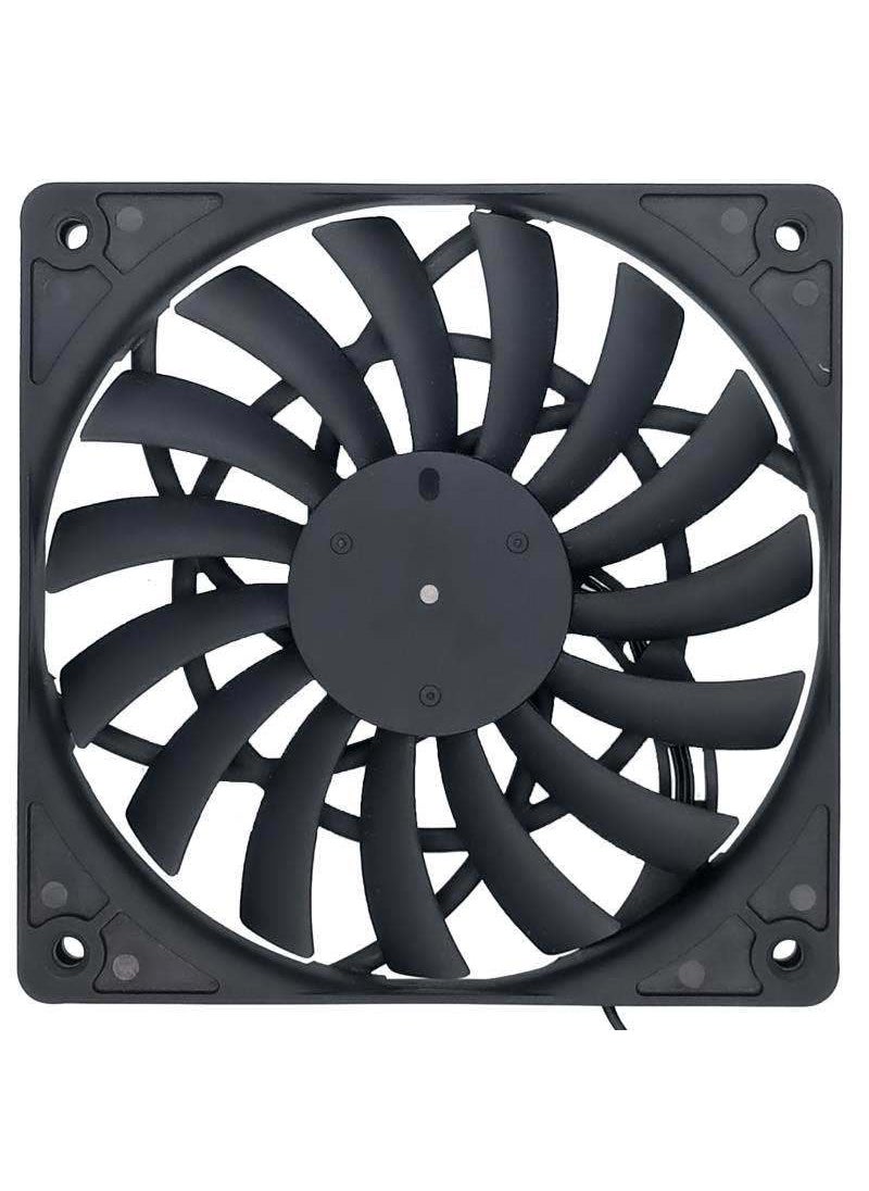 Silent PWM Ultra-Slim F12012 Case Fan 4PIN smart edition