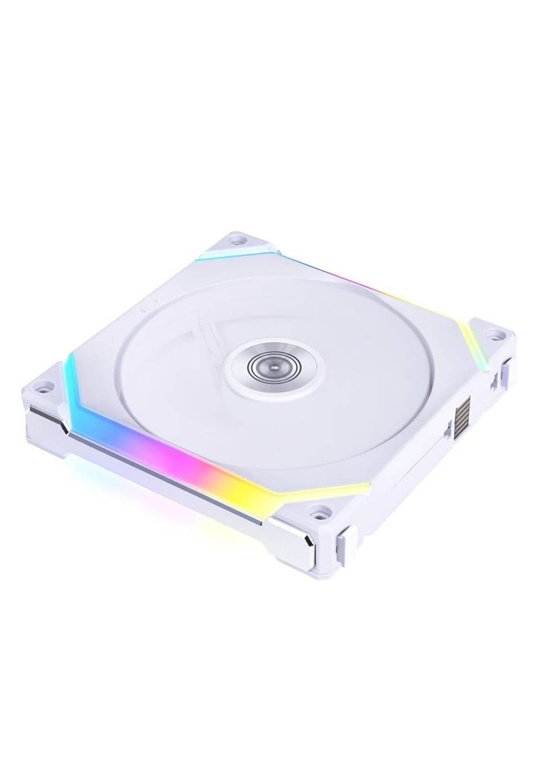 Lian li UNI Fan SL140 V2 ARGB Case Fan , Single Pack, White | UF-SL140V2-1W