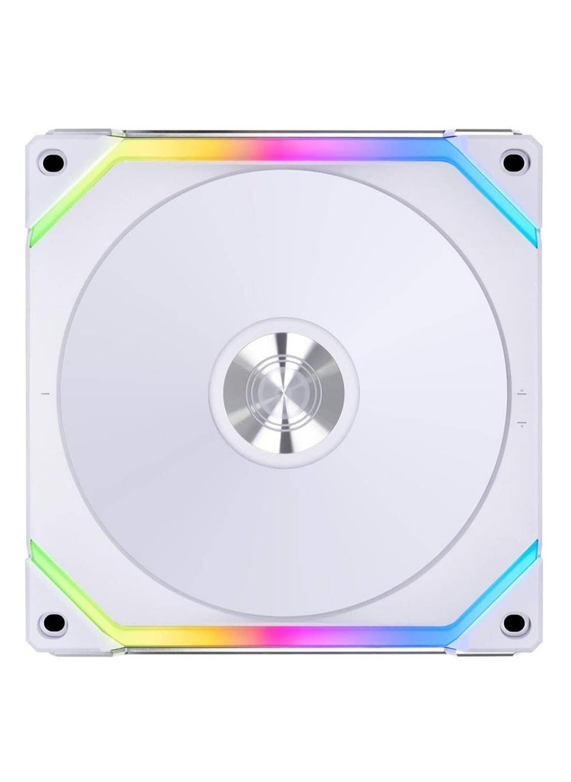 Lian li UNI Fan SL140 V2 ARGB Case Fan , Single Pack, White | UF-SL140V2-1W