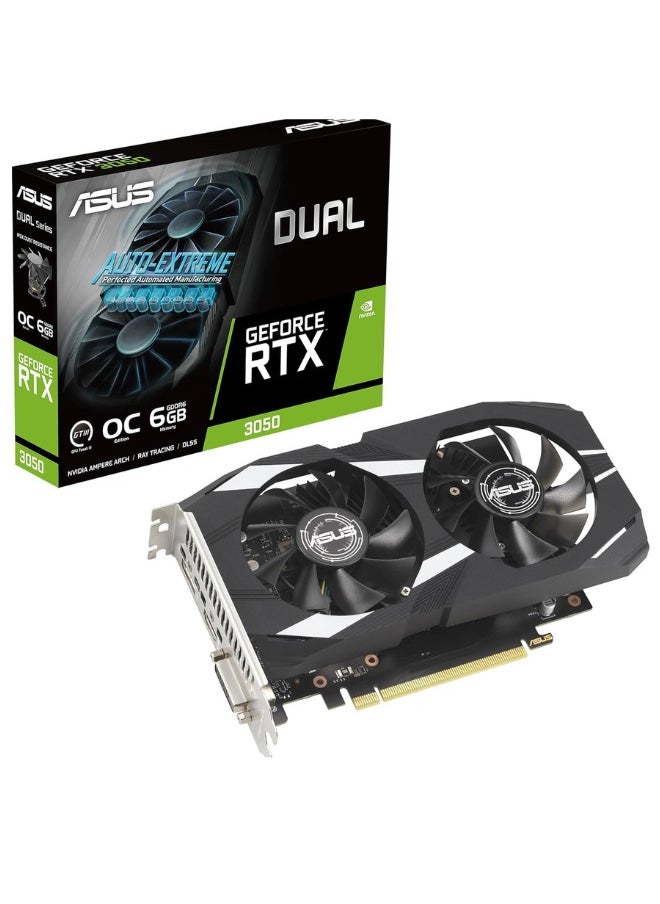 ASUS GeForce RTX 3050 6GB OC Graphics Card for High-Performance Gaming PCs