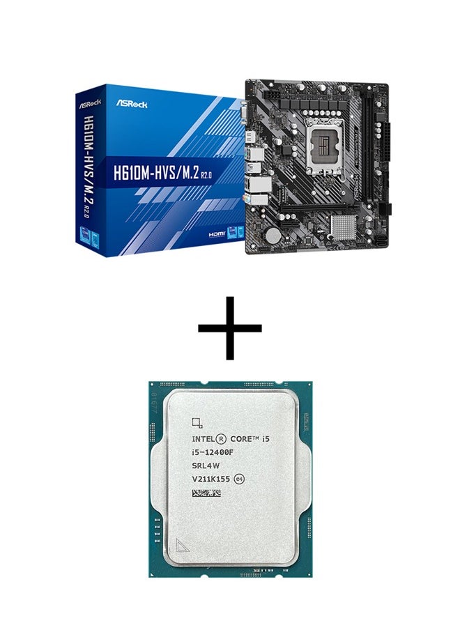 Intel 12th gen core i5 with H610M Motherboard COMBO, Customizable Configuration for Gaming, Content Making, Business Purpose