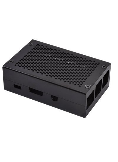 1 x 5 pcs Raspberry Pi 3 B+ Metal Case Aluminum Enclosure with Cooling Black