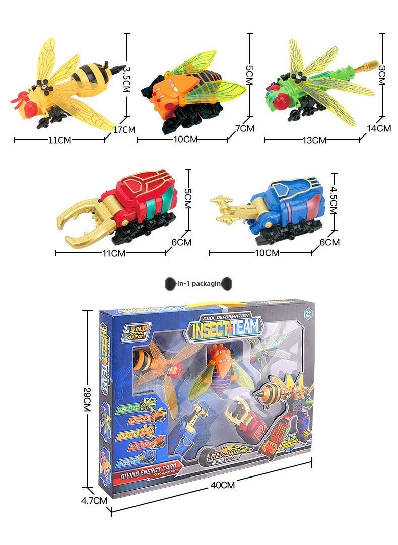 Kids Large Friction Powered Vehicle Toy Set 718-2A (big gift box 40*29)