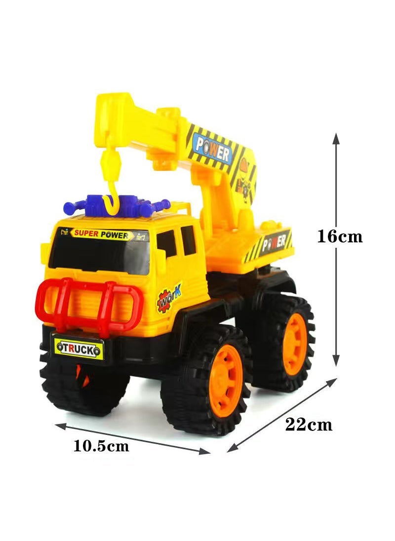 Kids Large Excavator Dump Truck Inertia Toy Large crane