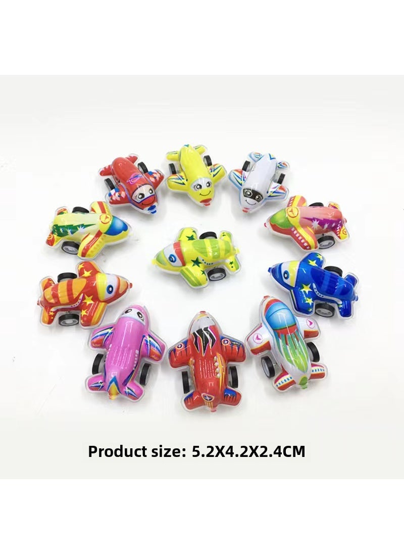 1 x 5 pcs Mini Pull-Back Toy Cars for Kids Mini Huili small plane