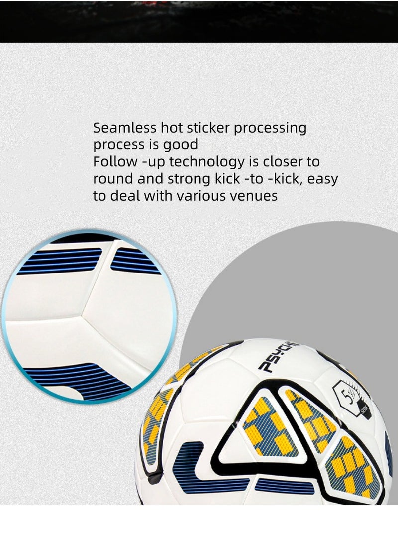 Wear -Resistant PU Adult Training School Sports Training Standard No. 5 Game Football