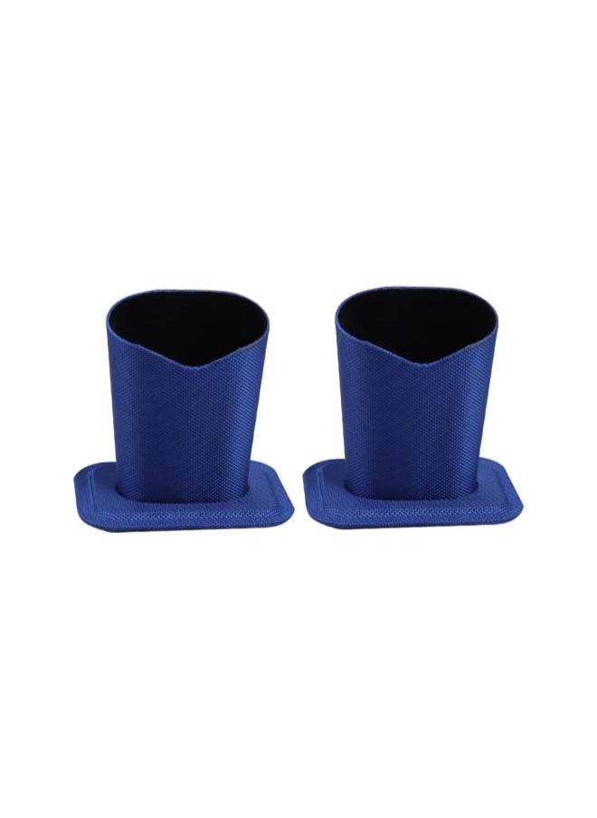 2pcs Eyeglass Holder Sunglasses Display Stand Holder Glasses Stand Case for Desk Nightstands (Blue)