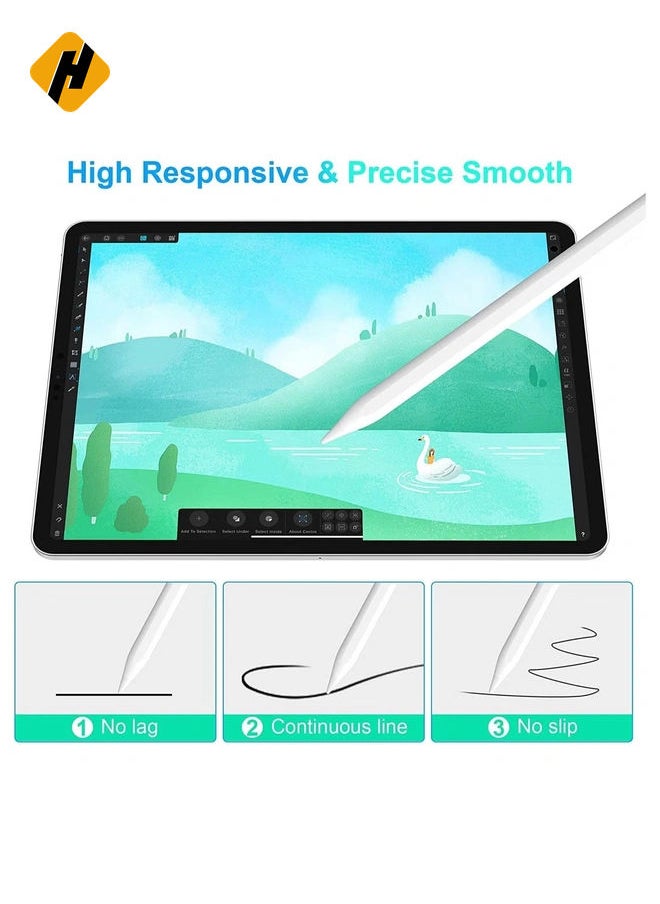 Stylus Pen for iPad Pencil 2nd Generation Compatible for Apple iPad Pro 1/2/3/4/5th 11