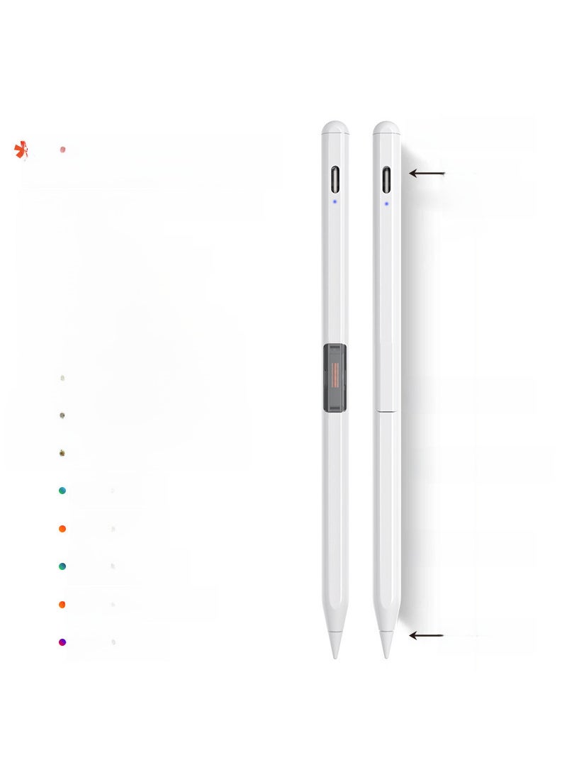 Transparent Apple Pencil Stylus X-Pen [iPad special pen-magnetic charging]]