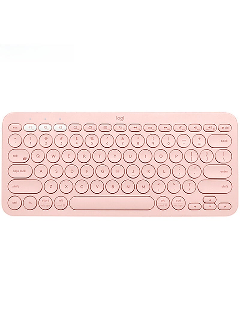 Logitech K380 Bluetooth Keyboard Wireless Mini for PC/Tablet K380 [pink]]