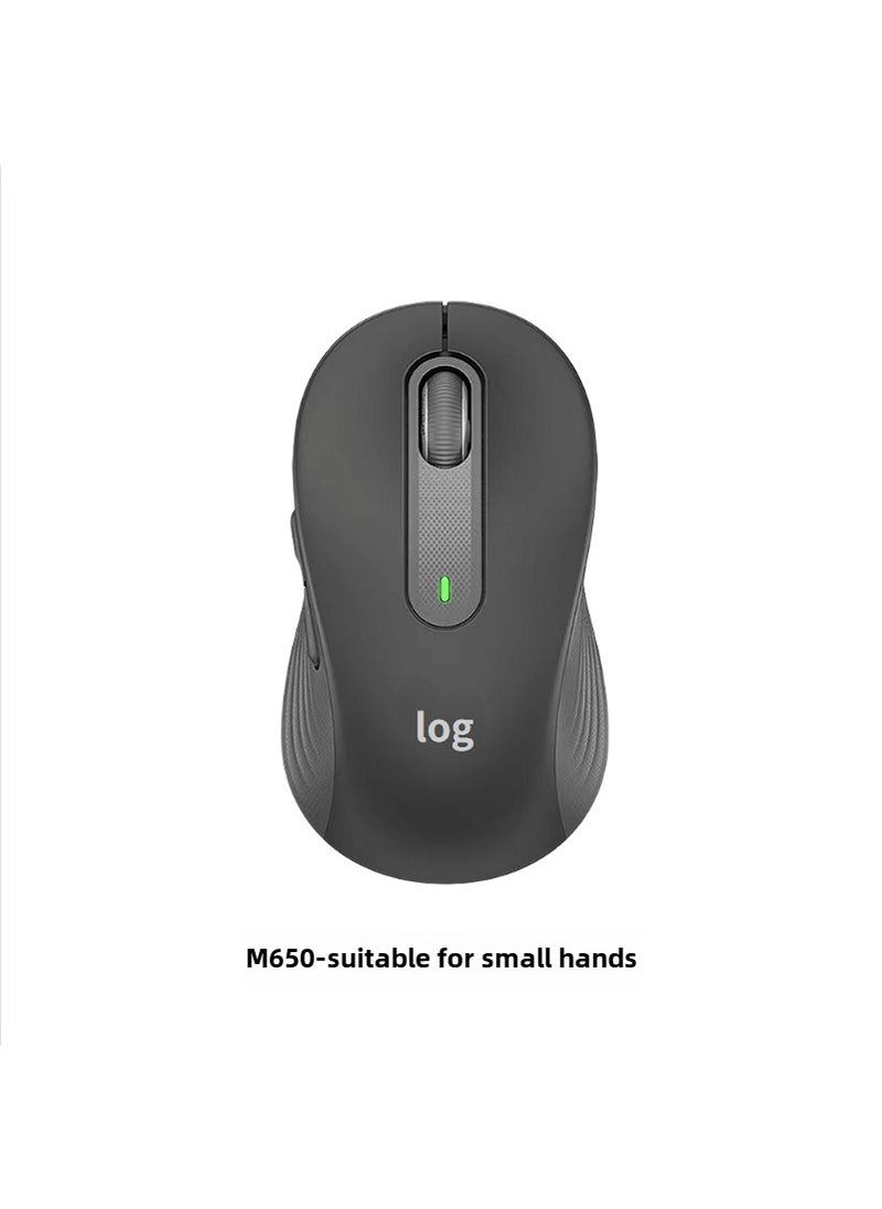 Silent Wireless Bluetooth M650/M650L Mouse for Office Laptops 650 Gray