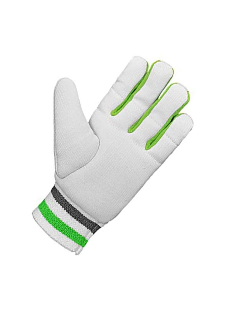 1501813 Speed Cricket Wicket Keeping Inner Gloves for Youth | Cotton Palm Gloves | Faster Sweat Absorbtion | Comfort Fit | Kit For Men and Boys | Multicolour