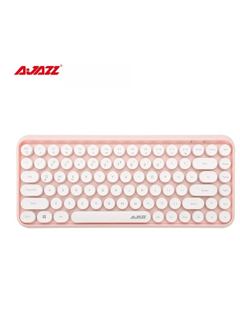 Bluetooth Keyboard - Tablet Laptop Home Office - Punk 84 Key Phone Keyboard