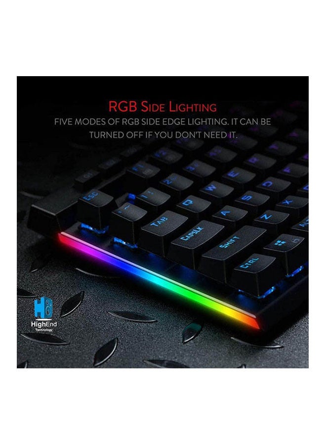 Vata Rgb Led Backlit Full Mechanical Gaming Keyboard With Macro