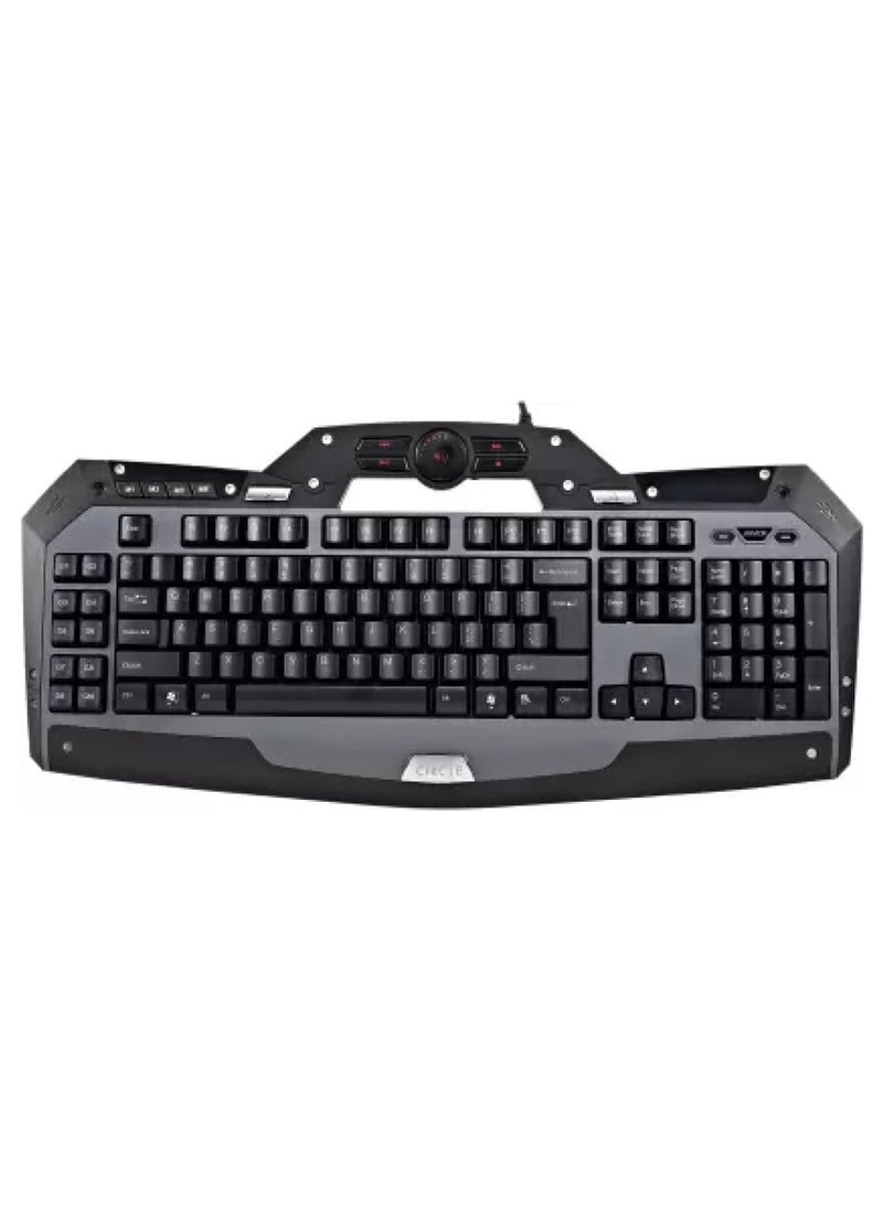 Circle Armor – Professional Gaming Keyboard with LED Backlight