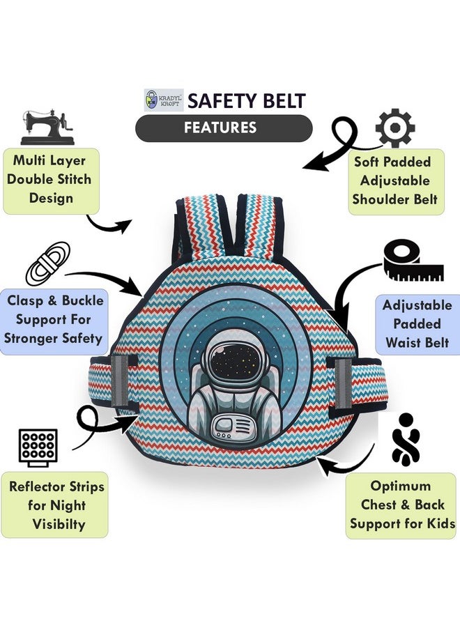 Scooter Safety Belt | Two Wheeler Child Safety Seat Belt (Astronaut)