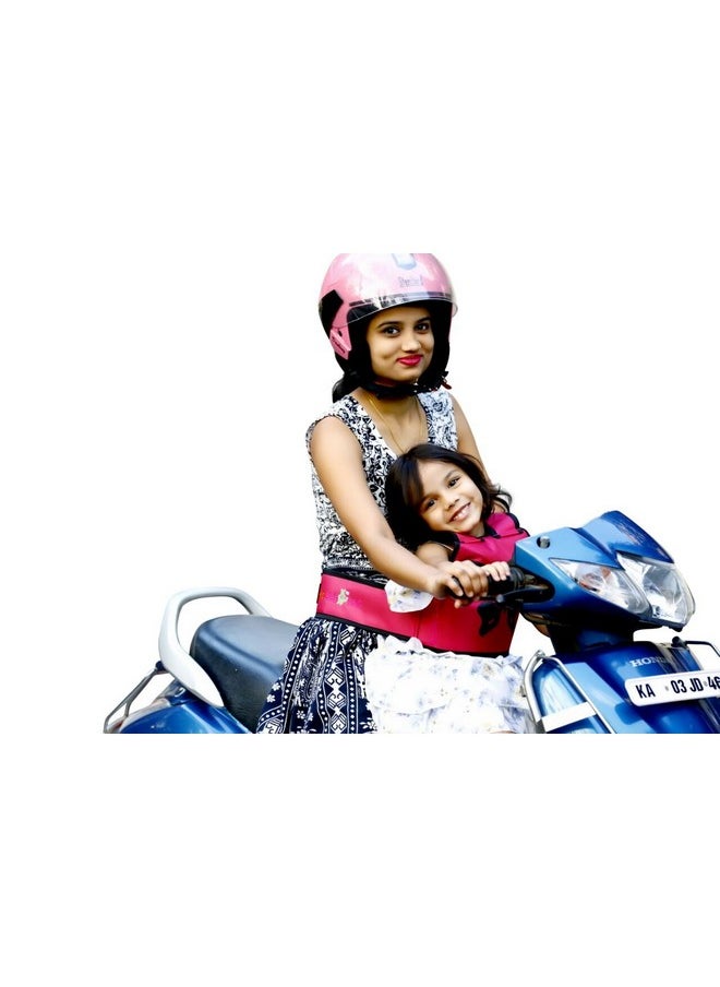 Belt - Two Wheeler Child Belt - World'S 1St, Trusted & Leading (Cool Pink Butterfly)