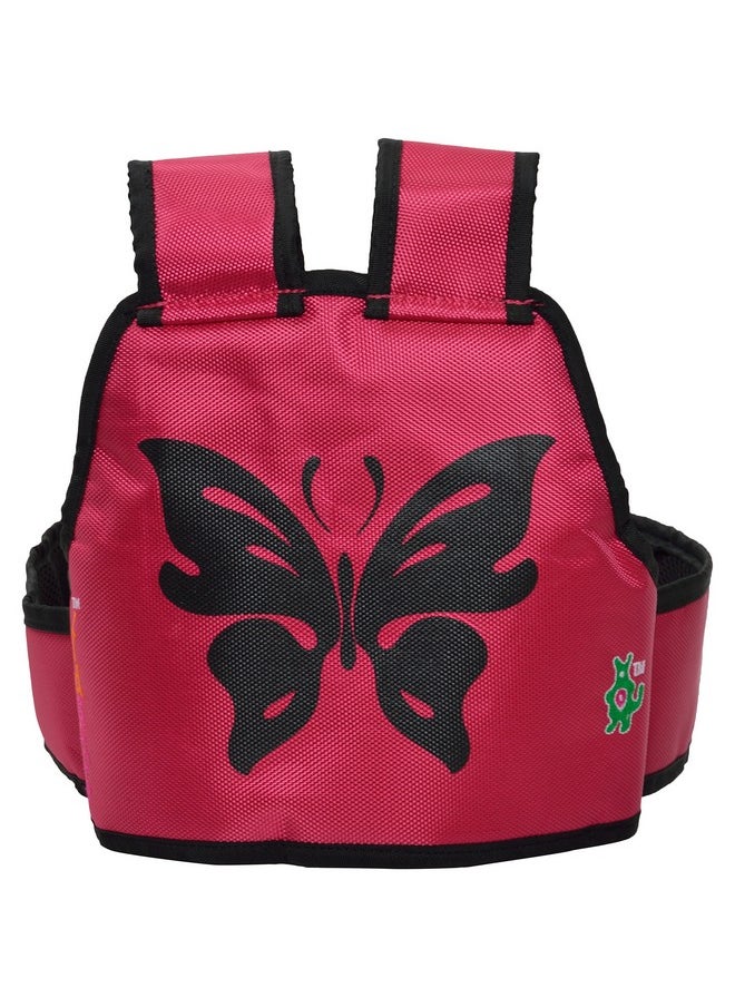 Belt - Two Wheeler Child Belt - World'S 1St, Trusted & Leading (Cool Pink Butterfly)